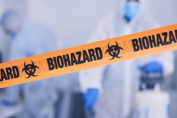Professional Crime Scene Cleanup technician working in Atlantic Highlands, NJ